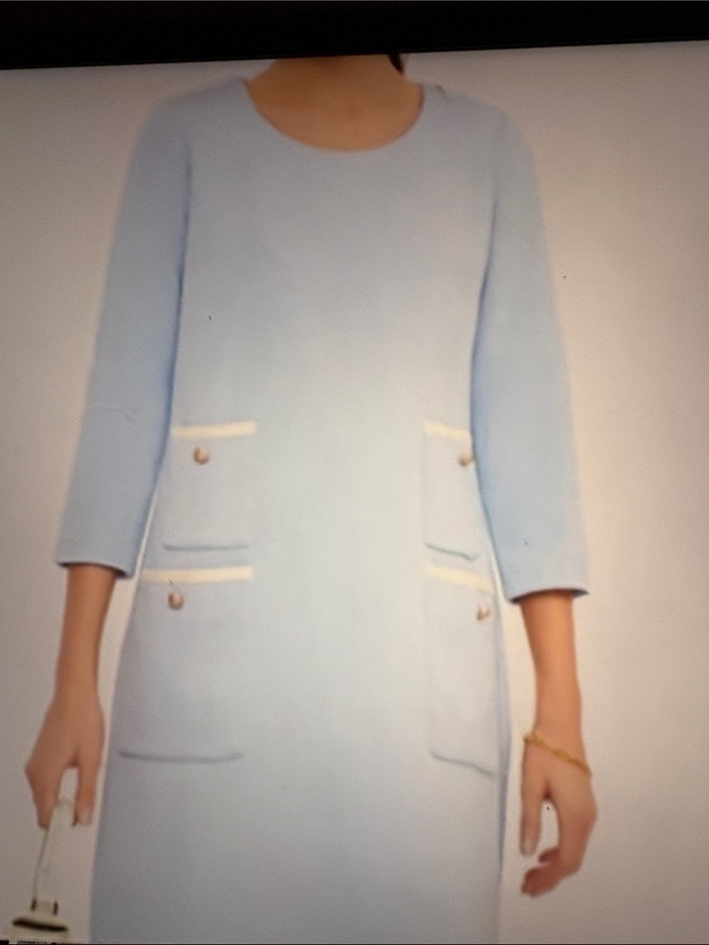 Tuckernuck Blue Francoise Mod Dress XXXL